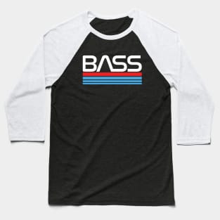 Bass Strings Dark Theme Baseball T-Shirt
